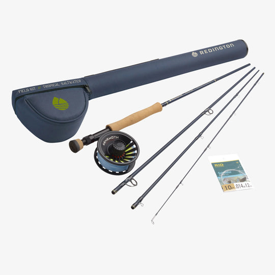 El Jefe Fly Fishing Combo Package | 906-3 | 9' Six Section 3 Weight Fly Rod  And Reel Outfit