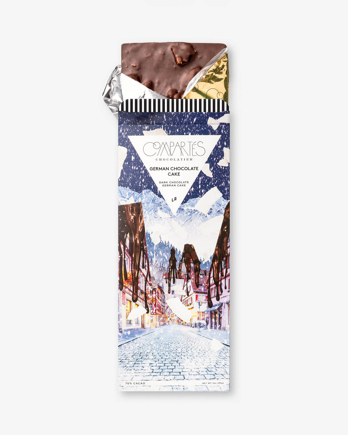 Compartes California Love Pretzel Dark Chocolate Bar