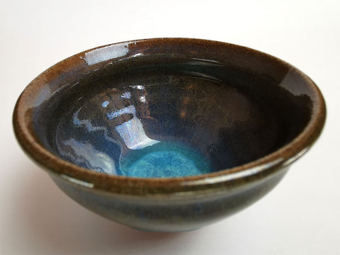 Tenmoku cup of Aizu Hongo ware