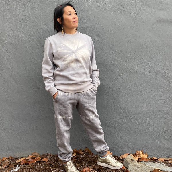 Photo of me modeling my grey sweats