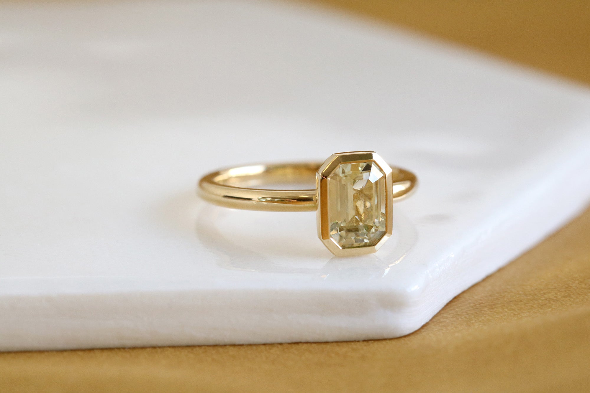 Yellow Sapphire Ring