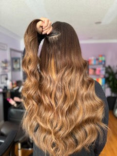 how to use hair products on hair extensions