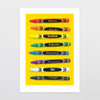 Pick A Colour Art Print by Glenn Jones