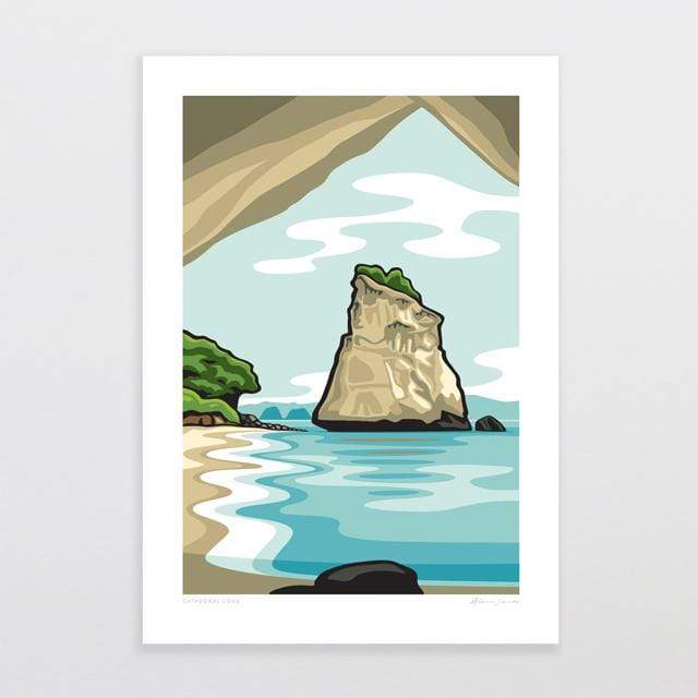 Mauao Summit Art Print by NZ Artist Glenn Jones - Glenn Jones Art