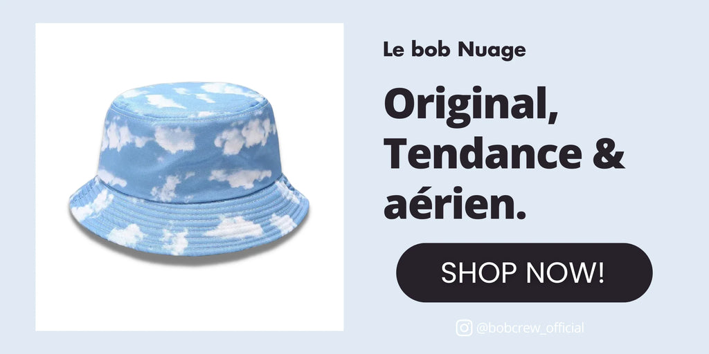 Bob nuage bleu ciel de la marque bob crew