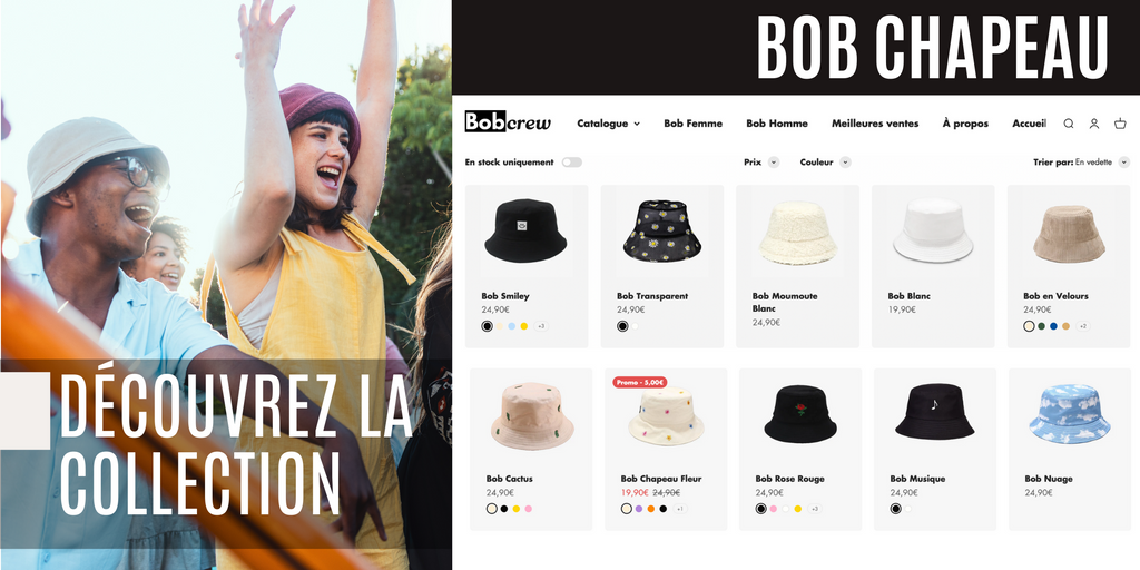 Découvrir collection Bob chapeau