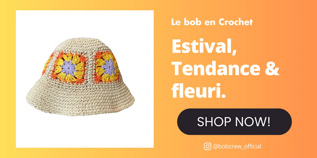 Bob crochet en paille