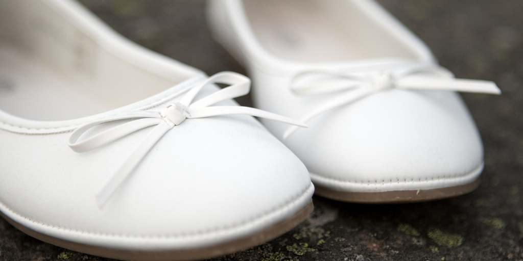 Ballerines blanches