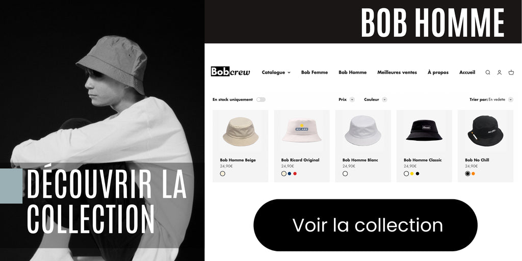 Découvrir la collection Bob Homme