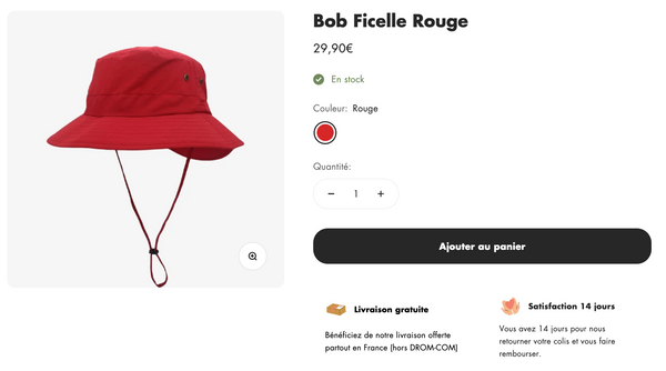 Bob Ficelle Rouge