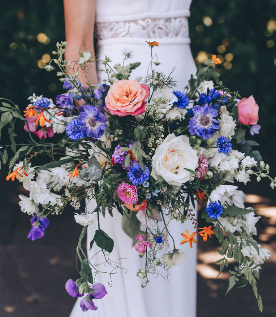 Bridal bouquet by Dartmoor Flowers