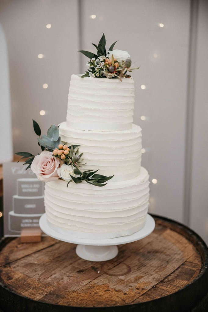 Buttercream Icing Wedding Cake Trevenna