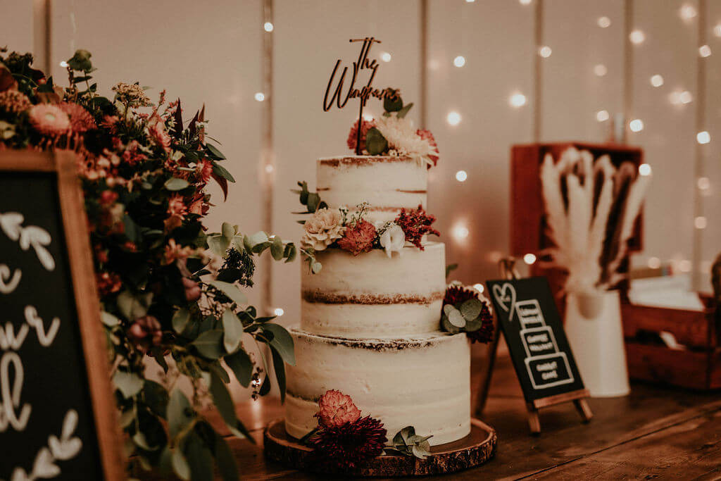 Cake Table Trevenna wedding