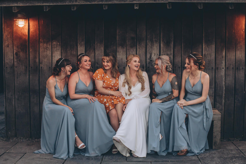 Charlote bridal party Trevenna