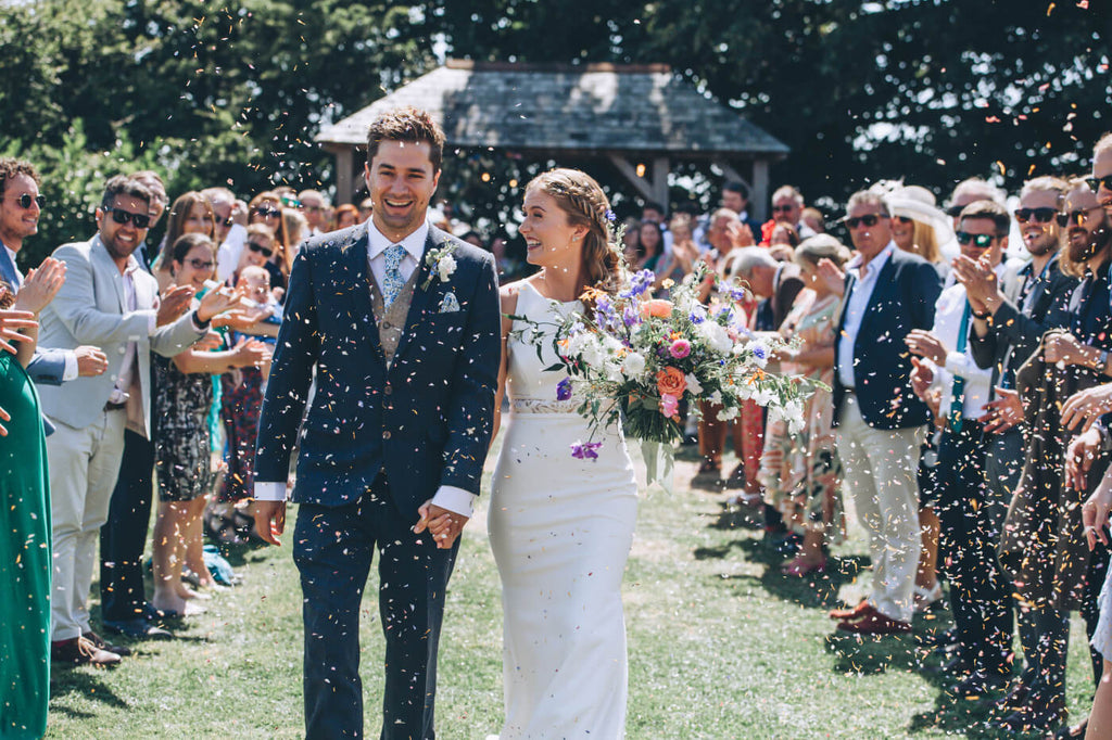 ConfettiWalk wedding