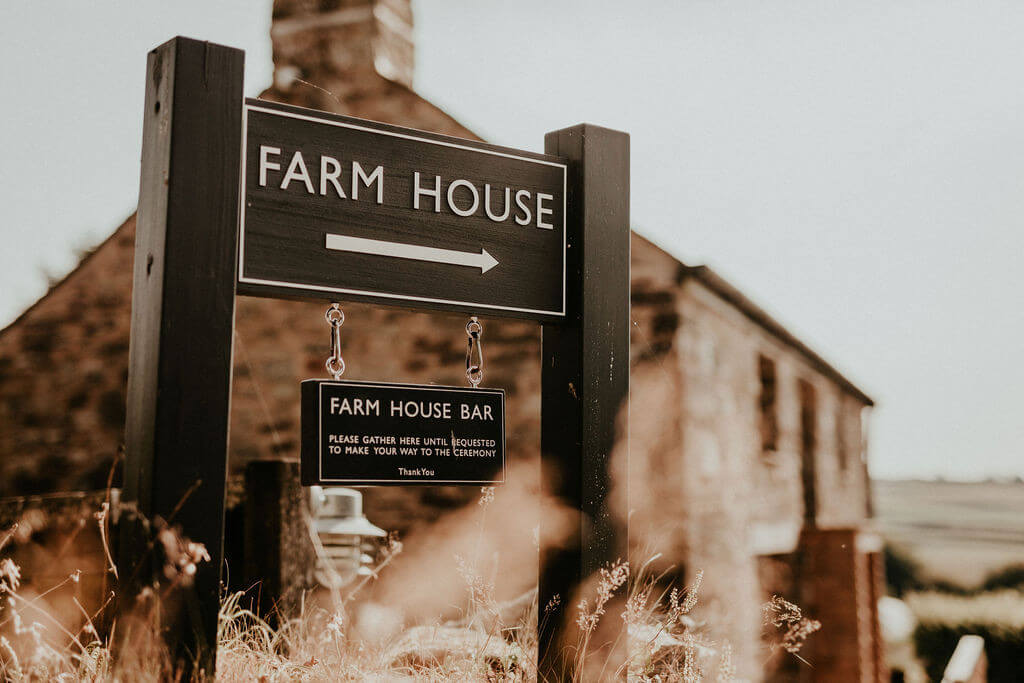 Farm House Sign Trevenna