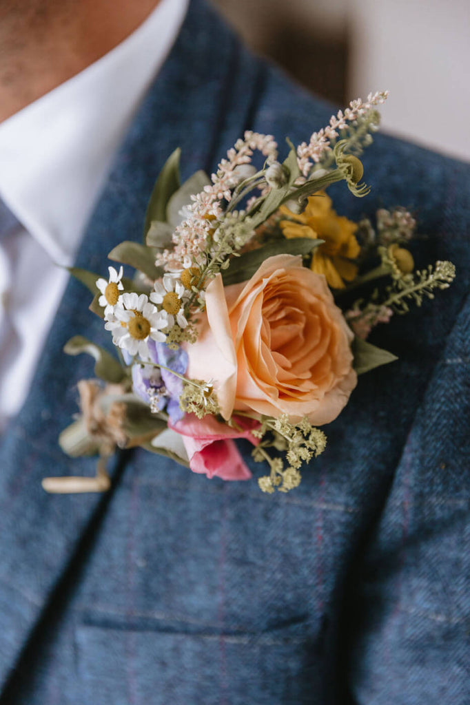 groom buttonhole