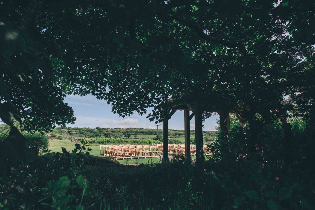 wedding Ceremony chairs Arbour Trevenna