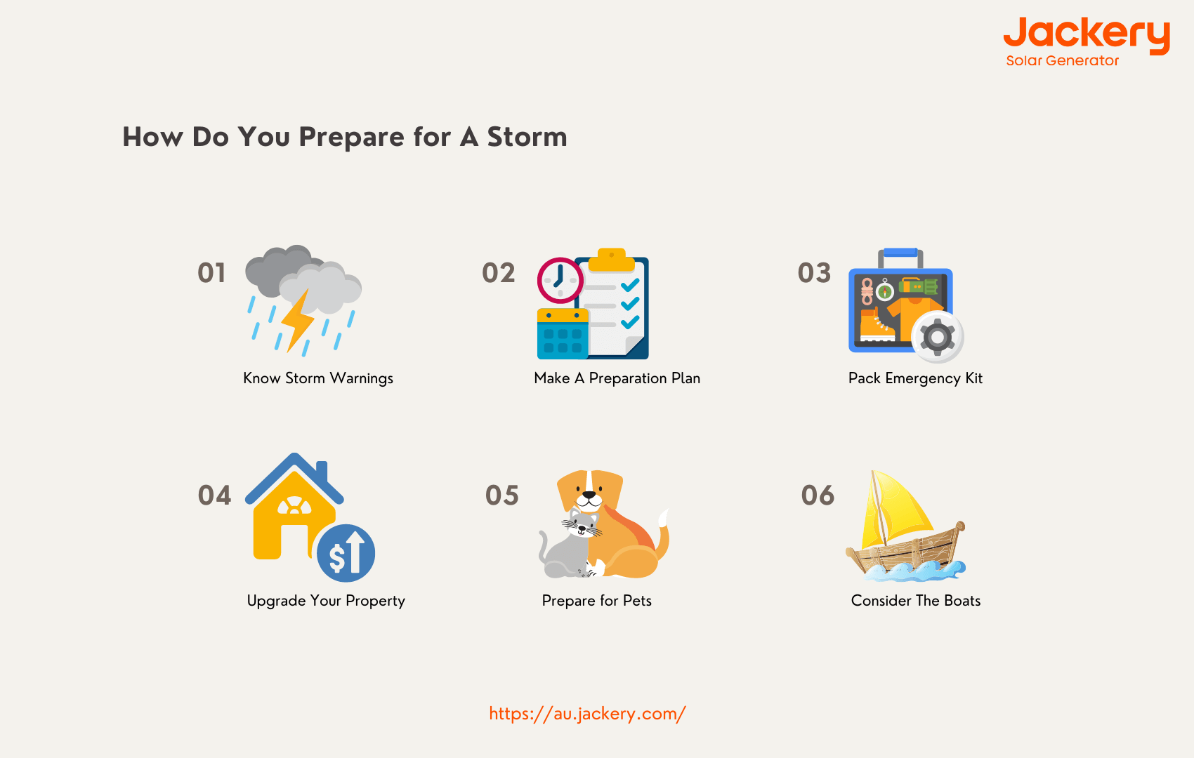 how to prepare for a storm