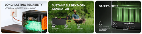 jackery solar generator 300 plus for camping
