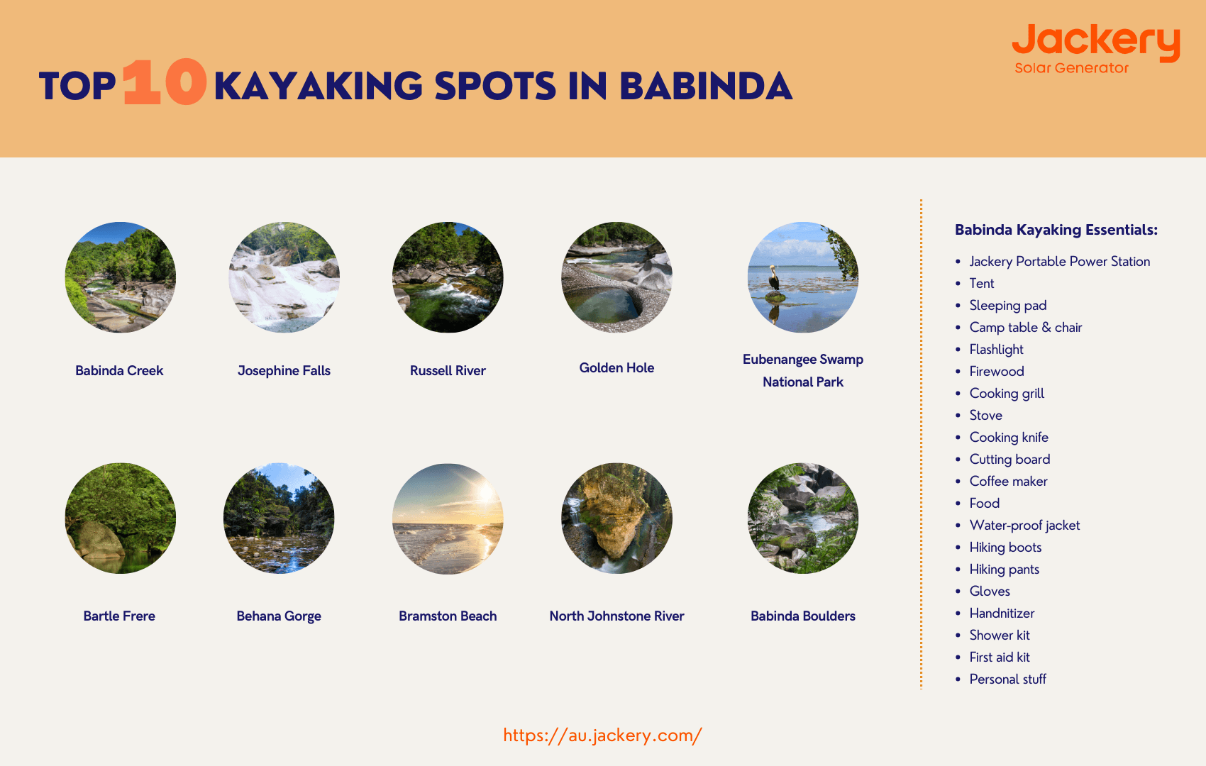 top 10 babinda kayaking spots