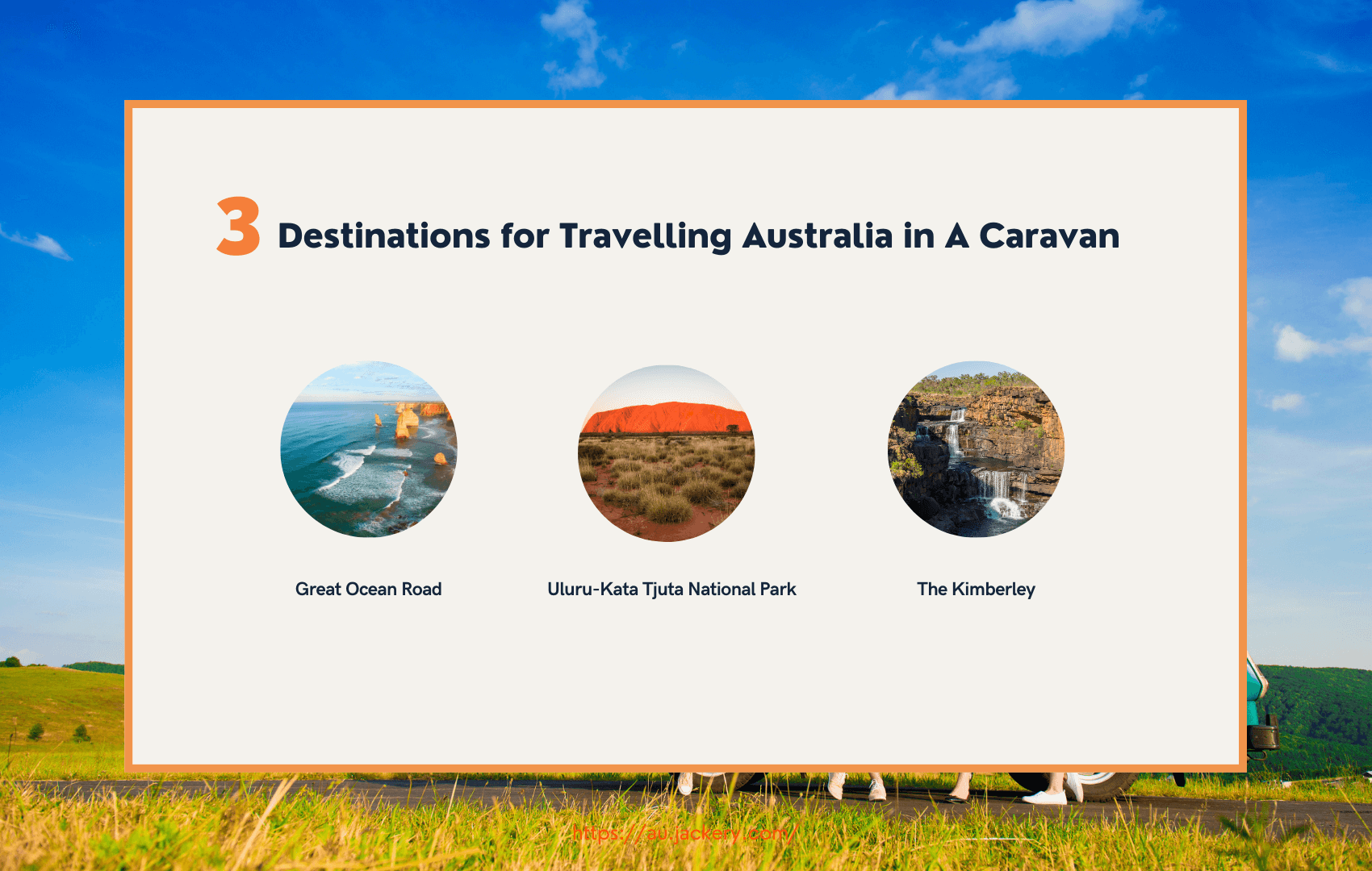 top 3 destinations for travelling australia in caravan