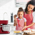 KitchenBrothers Keukenmachine - Display en Timer - Keukenrobot - 6,2L - Keukenmixer - 1400W - Rood - 02c42f877cef758e882273df76792d2e7a86be7f_Enriched_product_image