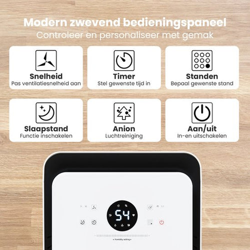 Auronic Luchtontvochtiger en Luchtreiniger - Pro Series - 20L per dag - Was-droog functie - Slaapkamer, Badkamer en Woonkamer - Wit - 036a1942e10e181882e4a1fb411e7be0cdc94e28_Enriched_product_image