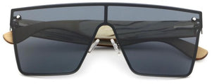 Bluxer® Zonnebril - Hippe Zonnebril Gepolariseerd - UV400 Lens - Oversize RVS Frame - Ebony Veneer Wood - Grijze Lens - 03db930e9fd653a9da29409d66ff1a5b2379a367_Enriched_product_image_8cfc2be1-1d9c-48ec-b892-54c6f633804f