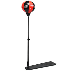Coast Staande Boksbal Op Voet - Bokstrainer - Hoogte 85-130 cm - Rood - 0773ad1f-bbf1-467c-b624-a10c30a45c91