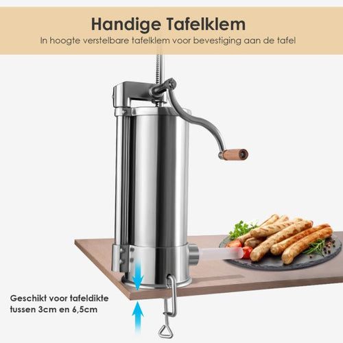 5 kg Manuele RVS Worstenvuller met Tafelklem en 6 Vulbuizen - 07ead6337faaed2c2a43a2fdcc5ec588c20d8bfd_worstvuller_professioneel_roestvrijstalen_worstvuller_worsten_machine_vuller_1971_11_29__6__1_36fcb4d1-be3d-4625-a36a-73b7d42e3d0e