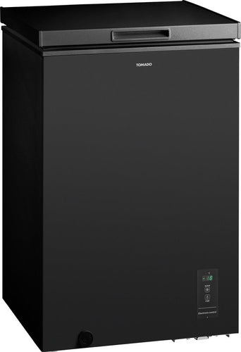 Tomado TCF0991B - Vrieskist - 99 liter - Supervriezen - Digitaal thermostaat - Low Frost - Energielabel E - Zwart - 0a2a624853190a43bb2e0c68270977f5f2796465_Enriched_product_image