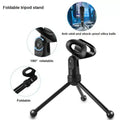 Yanmai Gaming Microfoon - Bekabeld - 50hz - 4.8x2.8x15.4cm - Zwart - 0bd65e1344362868059664edbce7172d43c4bc9a_Yanmai_Q3B_Desktop_Wired_USB_Condenser_Microphone_Mic_with_Mini_Tripod_Stand_for_PC_Laptop_Game_97e6ea48-26c5-4fd7-b199-32f268643bd1