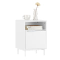 SoBuy Bijzetkastje FBT124-W - Met Deurtje en Open Vak - 40 x 35 x 57 cm - Wit - 0c135d873d849a85b67077ac24a9202247fe2b00_FBT124_W_S002_14d1e19e_c5b9_49ac_b5f7_c59df0b4ab8c_1_672068cb-c7b5-460f-8b0d-a3024a54a850