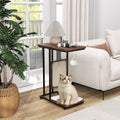 Coast Bijzettafel met Kattenkrabplank - 4-in-1 - Max. 30 kg - 50 x 30 x64 cm - Bruin - 104afafc34fc04a1e4df0a2c30d780baa2c97836_pv10131cf_ensemble_arbre_chat_et_table_offre_une_solution_pratique_pour_vous__5_7__3__1_1b4694da-ae9a-48ab-a455-525992b963ba