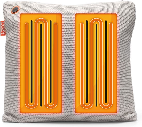Cozy warmtekussen | Una | Duurzaam & Draadloos | Infrarood | 45x45 cm | Grijs | Knitted | incl grote batterij - 1163ff6f32b80d5816bf916f317fa249b65c1bd1_Enriched_product_image