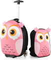Coast Kinderkoffer met rugzak 12" + 16" -Uil - Roze - 128e5296-3f5c-418c-8a1f-0cf5d9a1e32c_c10705c3-4cf7-4ab6-9aac-5dfacd91e302