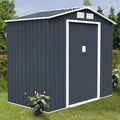 Coast Tuinhuis - Metalen Fundering - Waterdicht - 213 x 127 x 185 cm - Grijs - 1480a71cd908f711ba6c926ed9cbd7cab511627c_tuinhuis_inclusief_metalen_fundering_20230303_gt2989_10__1_1