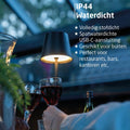BREND BR-2228 Draadloze Tafellamp voor Binnen en Buiten – Decoratieve en Dimbare Lamp – Oplaadbare Verlichting met 3 Lichtstanden – IP44 – Antraciet - 19125a383ba23618d02b9e4f5a64388e9aa39c5c_Enriched_product_image_4c8467c5-afdb-4e14-8052-c89c1ce313ae
