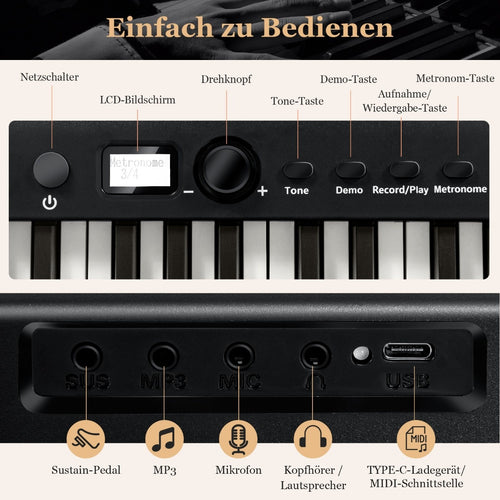 Coast opvouwbare e-keyboard opvouwbaar met 88 verlichte toetsen digitaal toetsenbord digitaal toetsenbord zwart - 19f2e498-5fb1-44f8-a1df-89f206b48aa4_14ac9090-33d3-4722-baed-09f0c251efe9