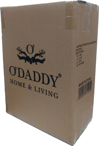 O'DADDY® Keukentrolley met Wieltjes - 3-Laags - 86 x 43 x 36 cm - Zwart - 1a7d5184-bac4-40e6-adae-b67fe321a335