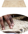 Nora Handgeweven jute tapijt, loper, 110 x 60 cm groot, gevlochten als deurmat voor de voordeur binnen of buiten, keukenloper in de hal, badkamer of keuken - 1ccb4934f30e53cfcfd79cf55898c6700363a035_Enriched_product_image