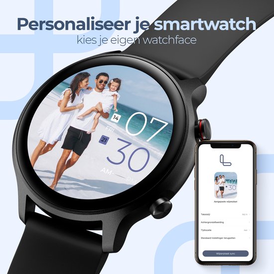 Lunis Smartwatch Heren Dames kopen 2dekansje