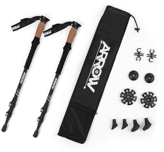 Arrow - Set van 2 opvouwbare wandelstokken - Set van 2 wandelstokken - 202679d4dee7283dba526df7484061056632fa12_Enriched_product_image