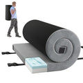 Coast Opvouwbaar Grijs Campingmatras 74 x 30,5 x 6,5 cm met Memory Foam en Antislip Onderzijde - 206b854875f901aee4fa226bf241a70c2dfe37b2_Foldable_Camping_Mattress_with_High_density_foam_Cushion_Gray_3_1