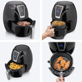 KitchenBrothers Airfryer - Heteluchtfriteuse - 1300W - 3,5L - Zwart - 22883dc5-c5fe-4e8f-acb5-e84bf66a095f