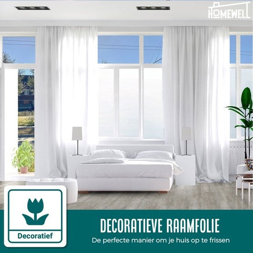Homewell Raamfolie HR++ 120x300cm - Zonwerend & Isolerend - Anti inkijk - Statisch - Melkglas - 22bd65b7-0da3-4c9f-a78e-e602e0c65930_05c10a1b-797f-49c9-b8eb-ce501ded9aaf