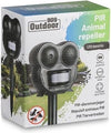 909 Outdoor - Ultrasone Dierenverjager - 4x AA-Alkalinebatterijen - 13,6 x 7,5 x 13 cm - 24682939f293cd4b5caa2c502a83e8d57eab1a96_Enriched_product_image