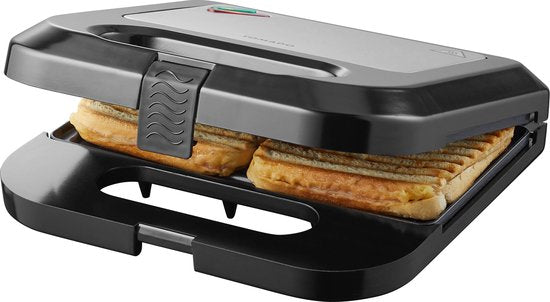 Tomado TGS2001S - Tosti ijzer - Grillapparaat - PFAS vrij - Tosti apparaat - 750 watt - 22,5 x 13 cm - Zwart/RVS - 281db142bdb8f4c0f21672727e62700436b729de_Enriched_product_image_719602fe-b3c7-4b11-84b6-debc6091eb4e