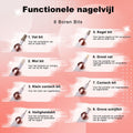 Saaf Draadloze Nagelfrees - Incl. 8 Opzetstukken - Elektrische Nagelvijl Set - USB-C - Wit / Roze - 287889d1c5f3a7b8173660a195cff83c85fb6e9a_Enriched_product_image